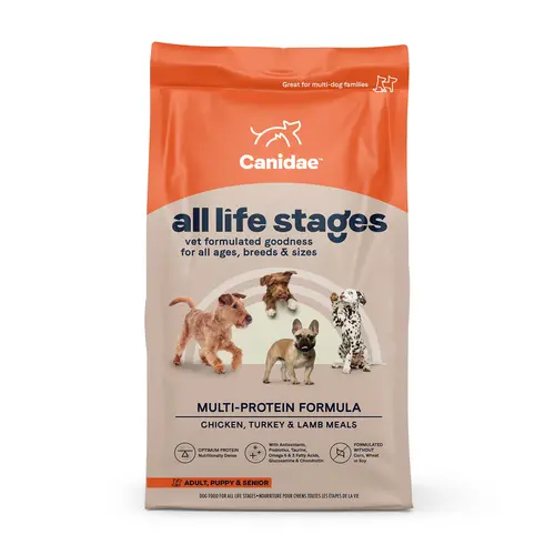 Canidae All Life Stages Multi-Protein Chicken, Turkey, Lamb & Fish Meals Recipe Dry Dog Food 1