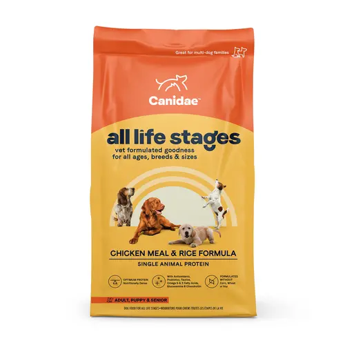 Canidae All Life Stages Chicken Meal And Rice Formula Dry Dog Food 1