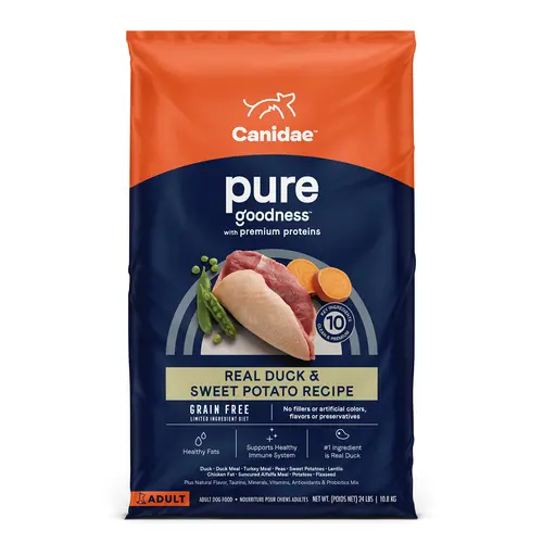 Canidae Pure Grain Free, Limited Ingredient Dry Dog Food, Duck And Sweet Potato 1