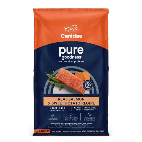 Canidae Pure Grain Free, Limited Ingredient Dry Dog Food, Salmon And Sweet Potato 1