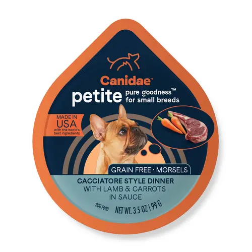 Canidae Pure Petite Grain Free, Limited Ingredient, Small Breed Wet Dog Food, Morsels Lamb And Carrots 1