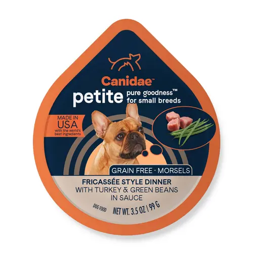 Canidae Pure Petite Grain Free, Limited Ingredient, Small Breed Wet Dog Food, Morsels Turkey And Green Beans 1