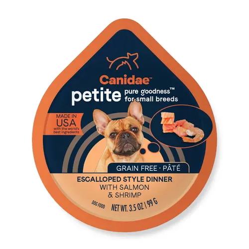 Canidae Pure Petite Grain Free, Limited Ingredient, Small Breed Wet Dog Food, Pâté Salmon And Shrimp 1