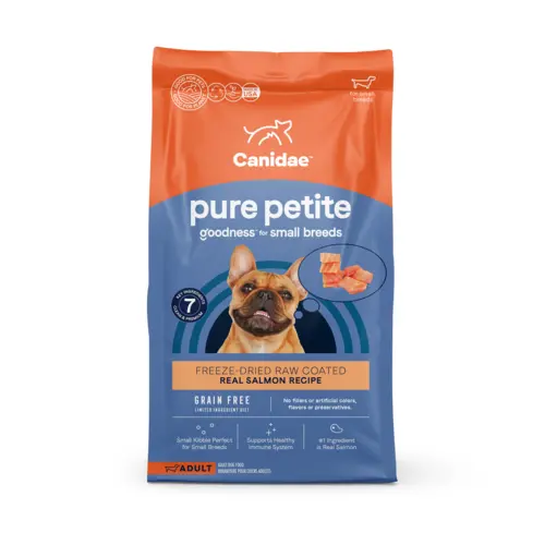 Canidae Pure Petite Small Breed Salmon Recipe Raw Coated Dry Dog Food 1