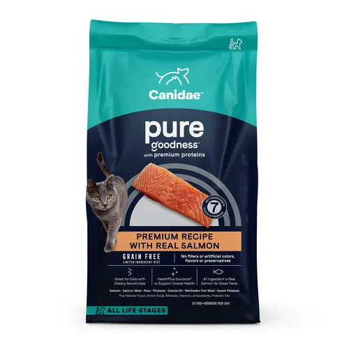 Canidae Pure Grain Free, Limited Ingredient Dry Cat Food, Salmon 1