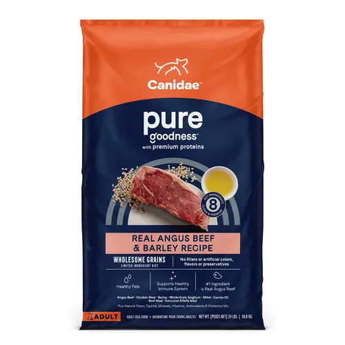 Canidae Pure With Wholesome Grains, Limited Ingredient Dry Dog Food, Beef And Barley 1