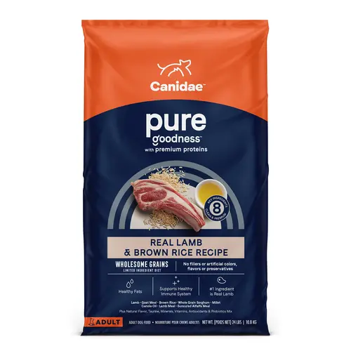 Canidae Pure With Wholesome Grains, Limited Ingredient, Dry Dog Food, Lamb And Brown Rice 1