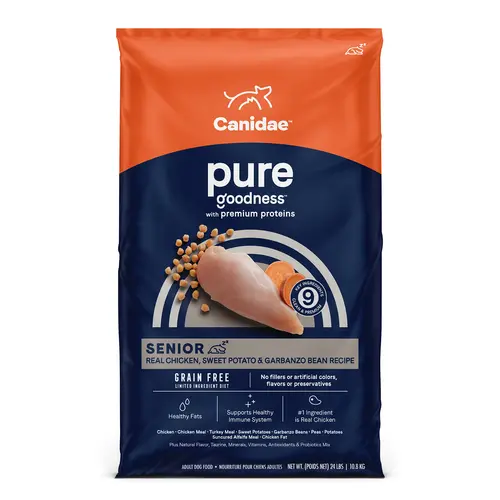 Canidae Grain Free Pure Chicken, Sweet Potato & Garbanzo Bean Recipe Dry Dog Food 1