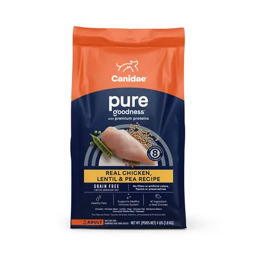 Canidae Pure Real Chicken, Lentil & Pea Recipe Dog Food 1