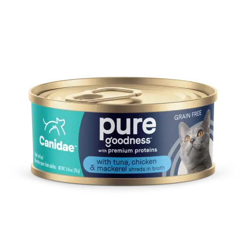 Canidae® Pure With Tuna, Chicken And Mackerel In Broth Wet Cat Food 1