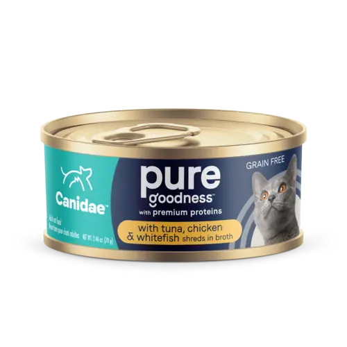 Canidae® Pure With Tuna, Chicken And Whitefish In Broth Wet Cat Food 1