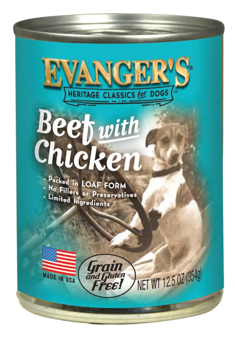 Evanger's Heritage Classic For Dogs Beef With Chicken 1