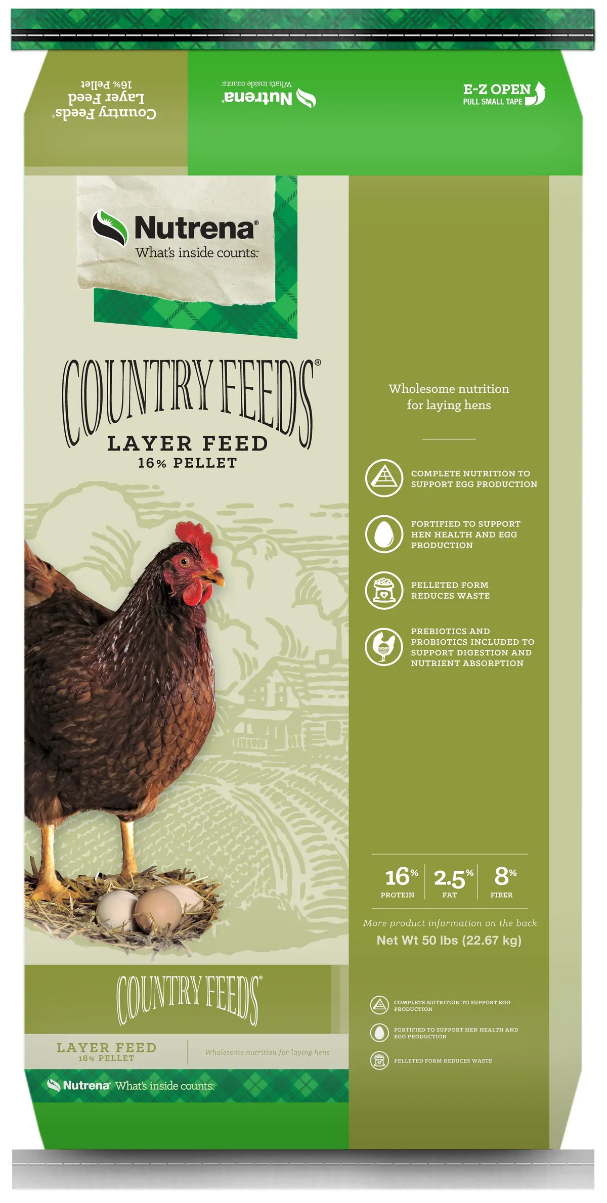 Nutrena® Country Feeds® Layer 16% Feed Pellet 1