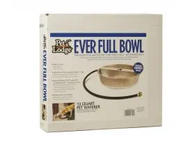 Pet Lodge 13 Quart Galvanized Ever Full Pet Bowl 1