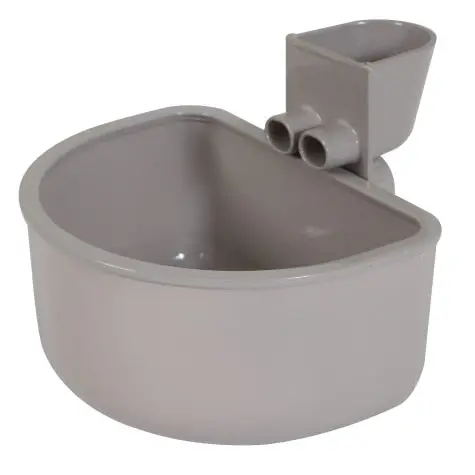 Petmate No Spill Kennel Cup Gray 1