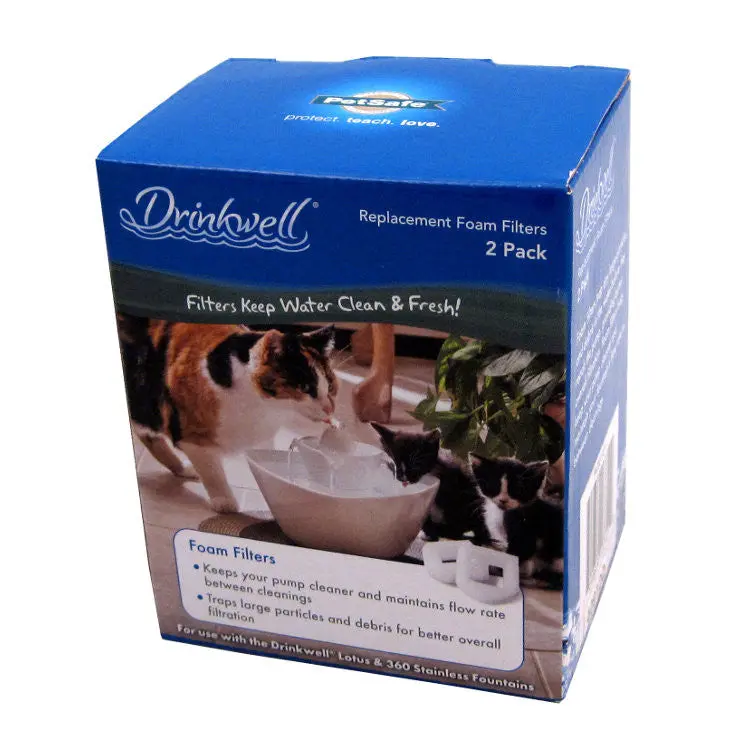 Petsafe Drinkwell® Foam Replacement Filters, 2-Pack 1