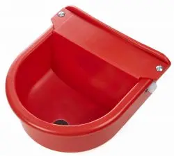 Plastic Automatic Stock Waterer With Drain Plug 1