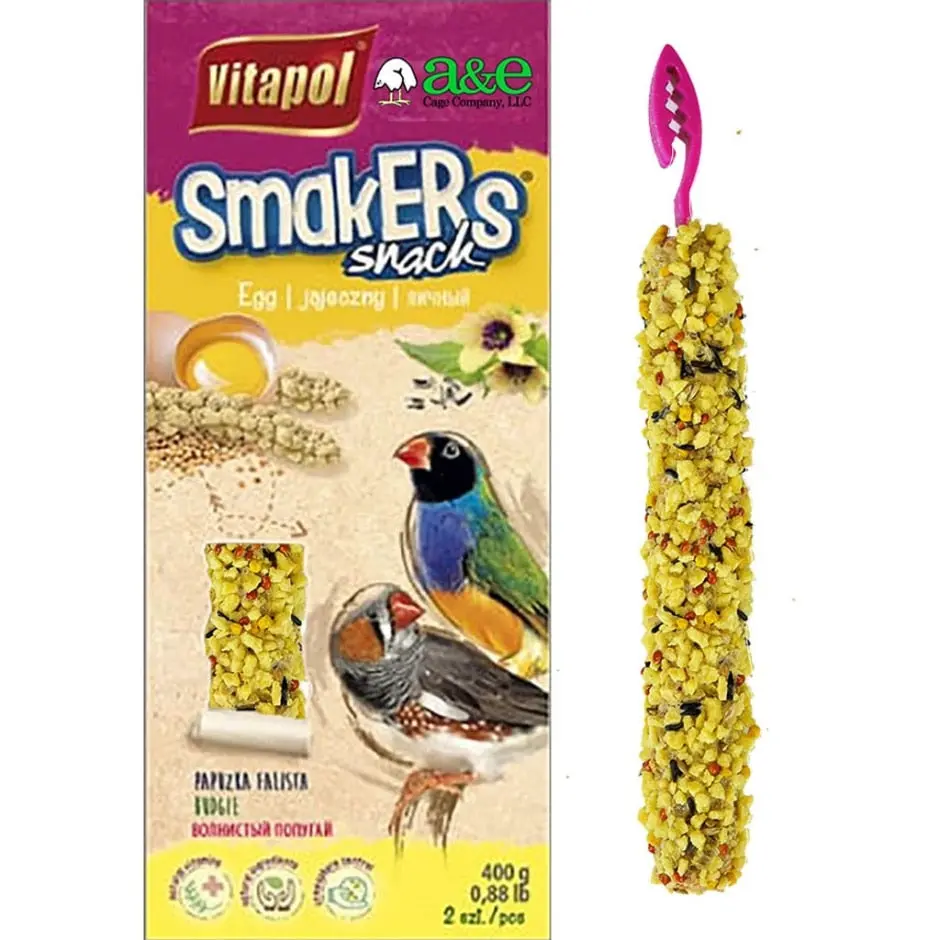 A&E Treat Stick Zebra Finch Twin Pack 1