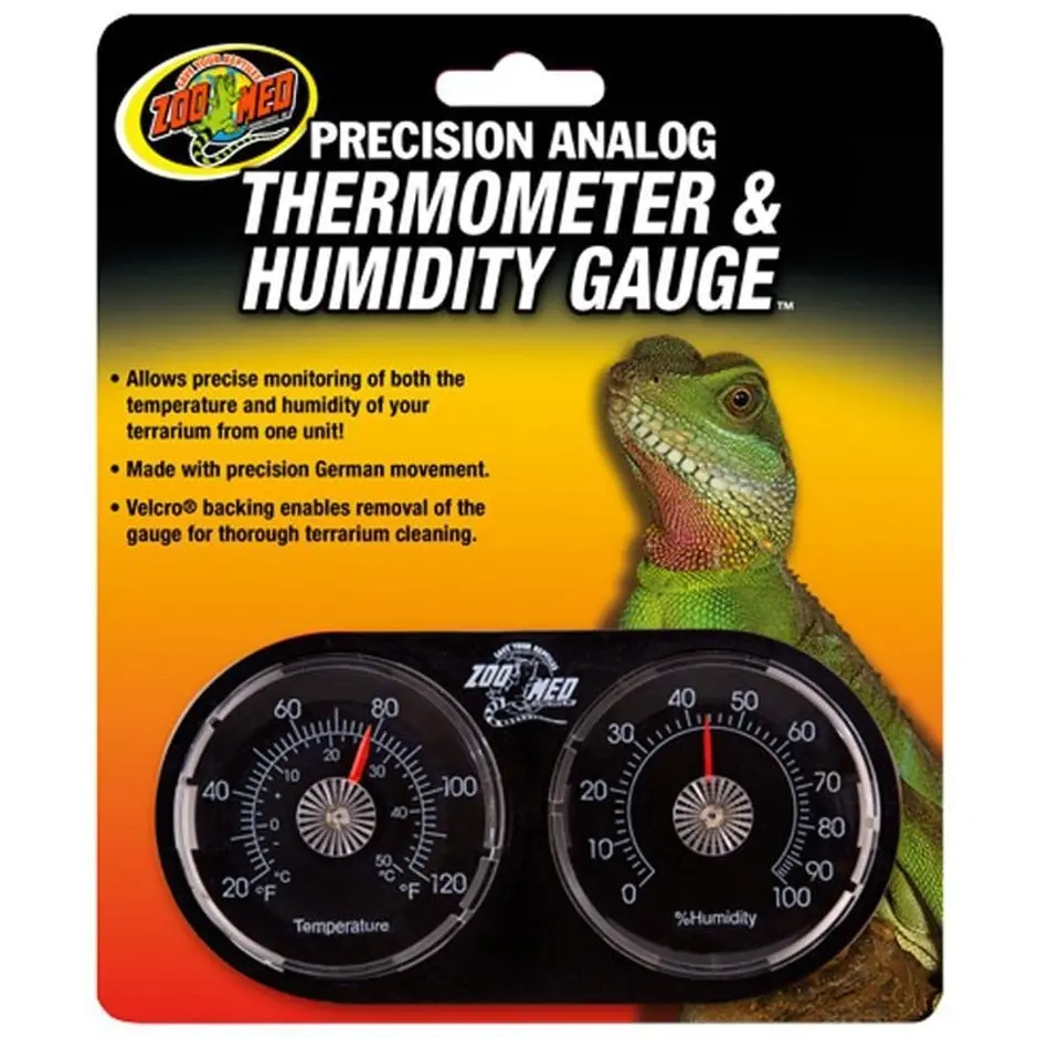 Precision Analog Thermometer/Humidity Gauge 1