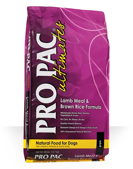 Pro Pac® Ultimates™ Lamb Meal & Brown Rice Formula 1