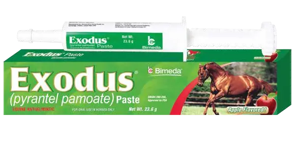 Bimeda Exodus® Paste (Pyrantel Pamoate) 1