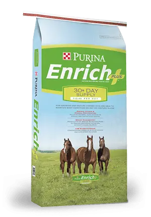 Purina® Enrich Plus® Ration Balancing Horse Feed 1