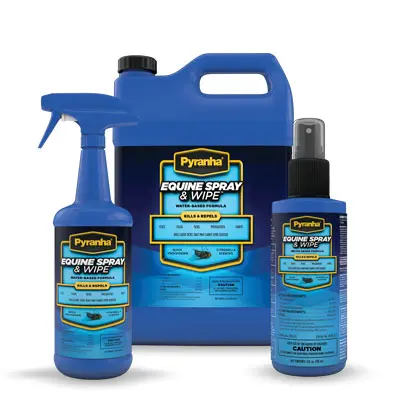 Pyranha Equine Spray & Wipe™ 1