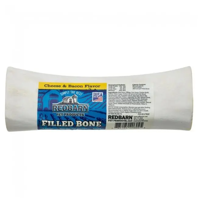 Redbarn Bacon And Cheese Flavor Filled Bone For Dogs 1
