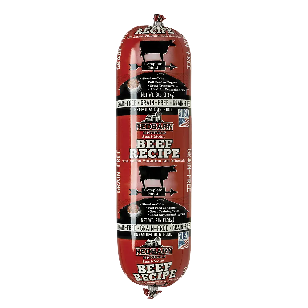 Redbarn Grain Free Beef Roll Dog 1