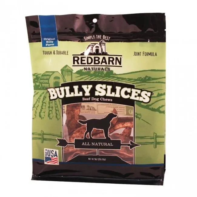Redbarn Naturals Grain Free Beef Bully Slices Dog Treats 1