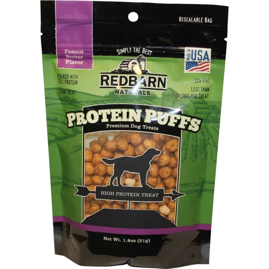 Redbarn Naturals Protein Puffs Dog Treat 1