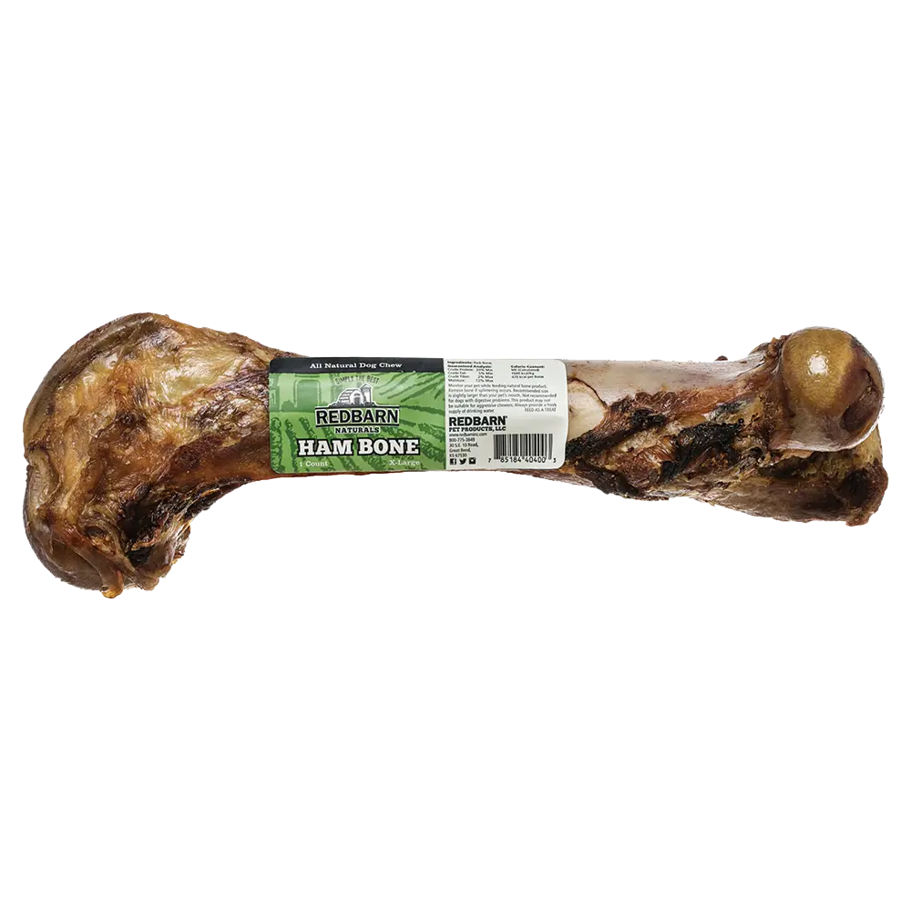 Redbarn X-Large Ham Bone Dog Treat 1