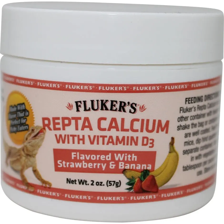 Fluker's Repta Calcium With Vitamin D3 Flavored 2
