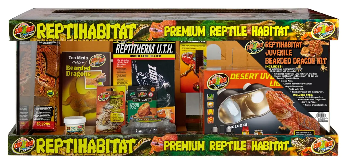 Reptihabitat Juvenile Bearded Dragon Kit 1