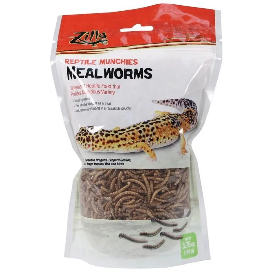 Zilla Reptile Munchies Mealworms 1