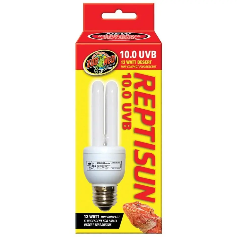 Zoo Med Reptisun 10.0 Uvb Mini Compact Fluorescent 1