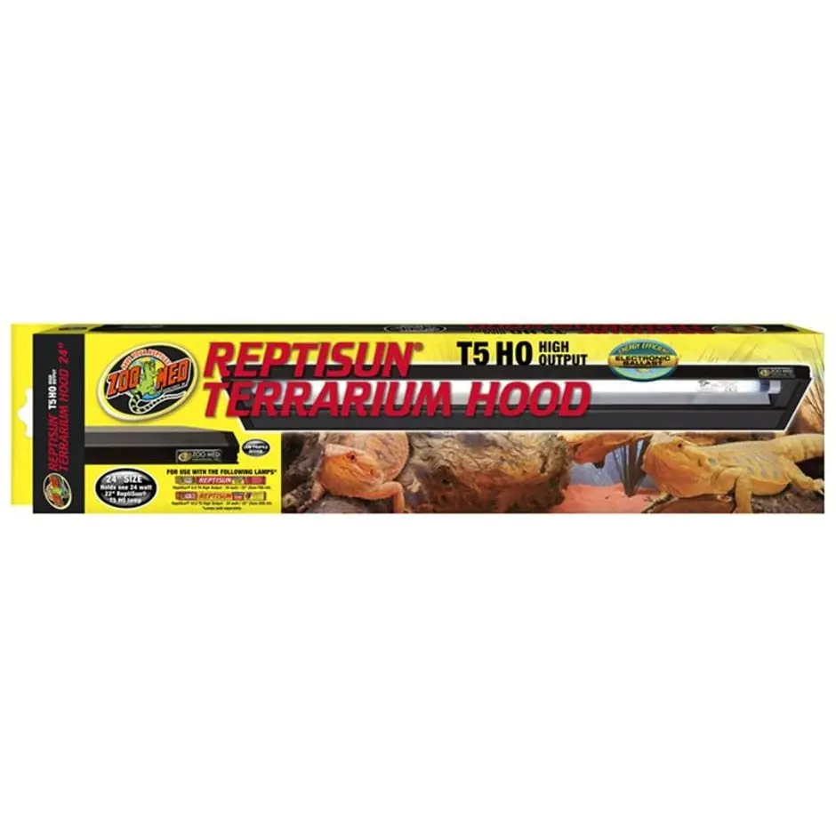 Zoo Med Reptisun® T5 Ho Terrarium Hood 1
