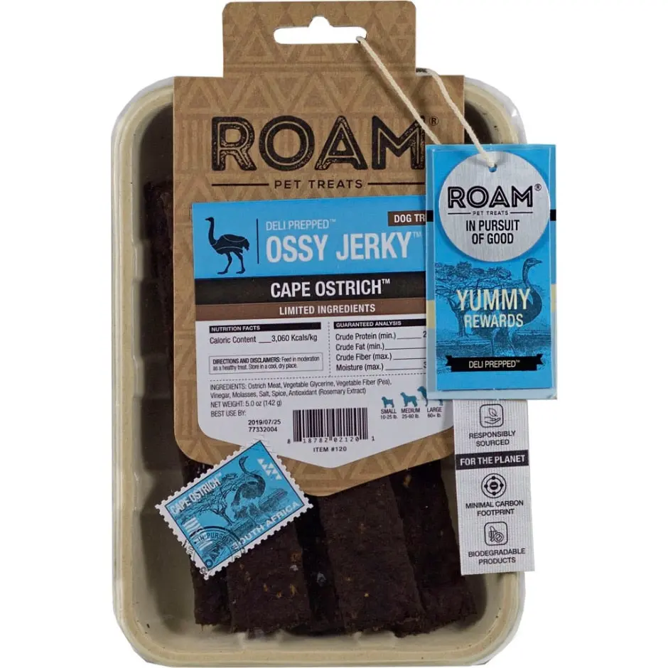 Roam Ossy Jerky Cape Ostrich Deli Prepped 1