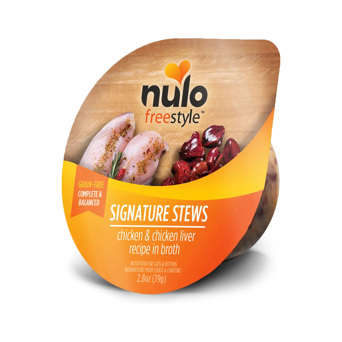 Nulo Freestyle Cat & Kitten Signature Stews Chicken & Chicken Liver Recipe In Broth 1