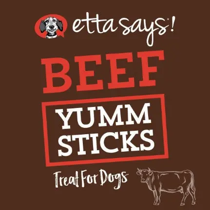 Etta Says Beef Yum Sticks Dog Treats 1