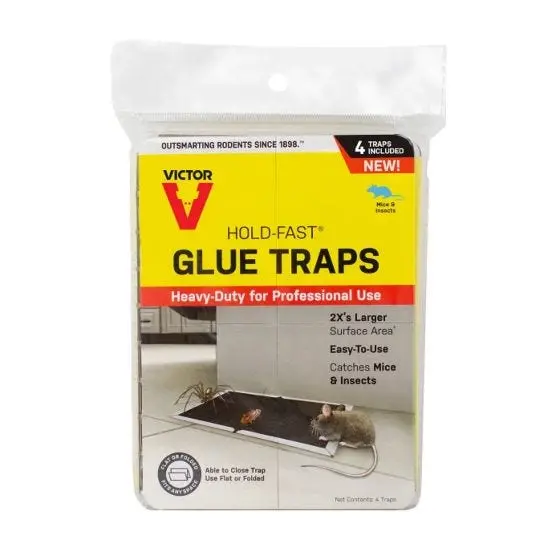 Victor® Hold-Fast® Disposable Mouse Glue Traps 1