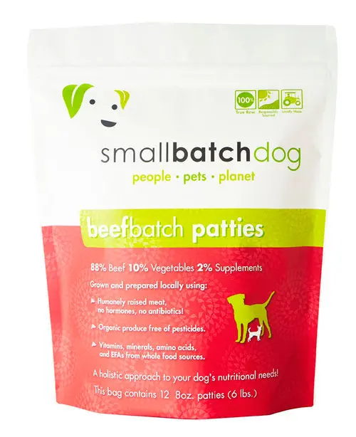 Smallbatch Beefbatch Frozen Dog Food 1