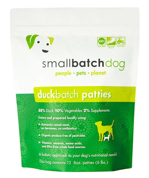 Smallbatch Duckbatch Frozen Dog Food 1