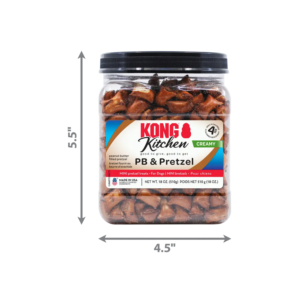 Kong Kitchen Pb & Pretzels 1
