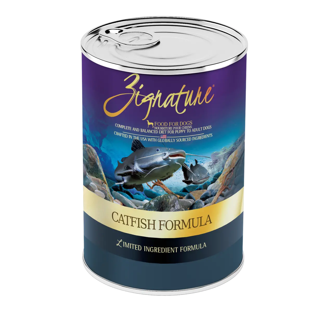 Zignature Limited Ingredient Catfish Formula Wet Dog Food 1