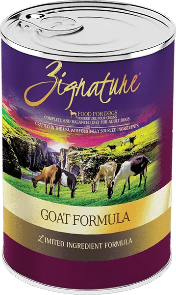 Zignature Limited Ingredient Goat Recipe Wet Dog Food 1