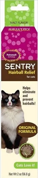 Sentry Malt Flavor Hairball Treatment For Cats 1