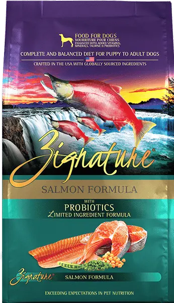 Zignature Limited Ingredient Salmon Formula Dry Dog Food 1