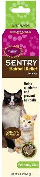 Sentry Malt Flavor Hairball Treatment For Cats 2