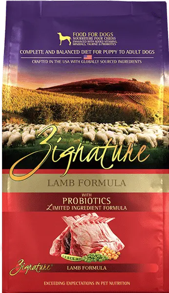 Zignature Limited Ingredient Lamb Formula Dry Dog Food 1